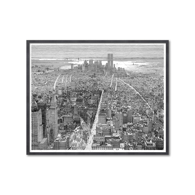 NEW YORK CITY SKYLINE Illustration - Foundry