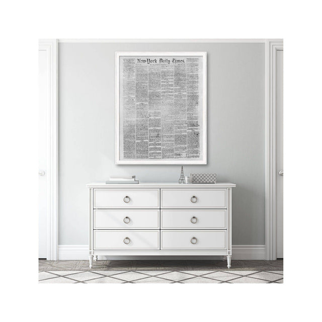 NEW YORK DAILY TIMES - First Issue, 1851 - Foundry
