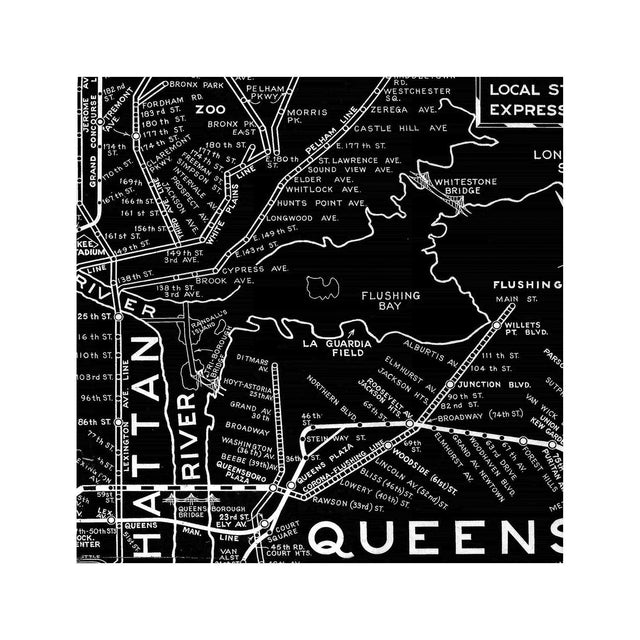 NORMAN'S MAP of the SUBWAY SYSTEM of NEW YORK - Foundry