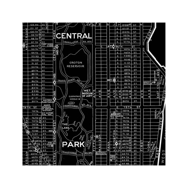 NORMAN'S STREET MAP of MANHATTAN - Foundry