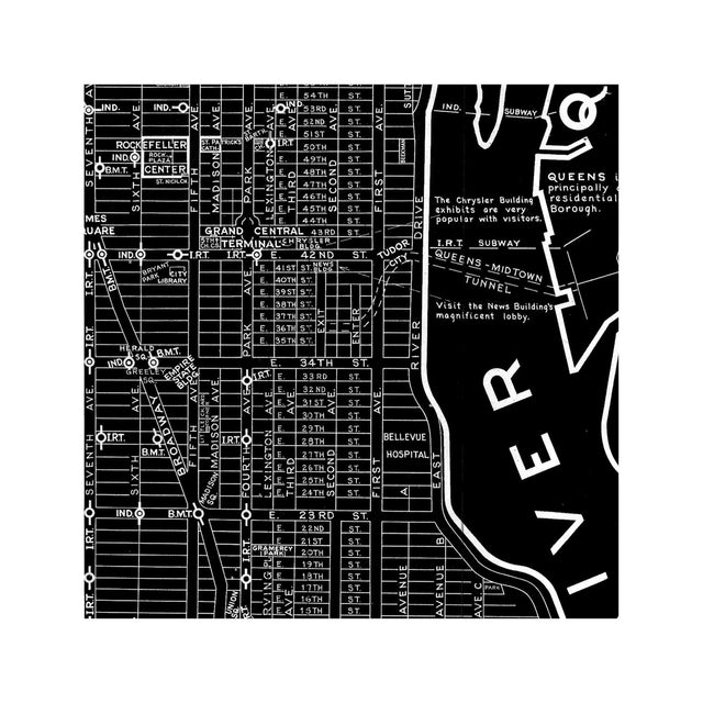 NORMAN'S STREET MAP of MANHATTAN - Foundry
