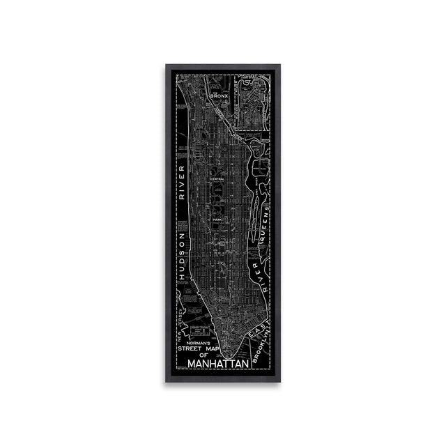 NORMAN'S STREET MAP of MANHATTAN - Foundry
