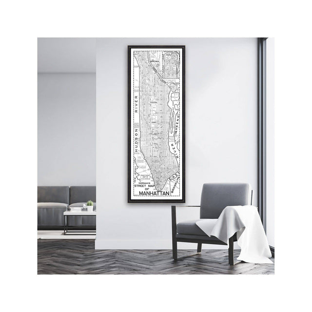 NORMAN'S STREET MAP of MANHATTAN - Foundry