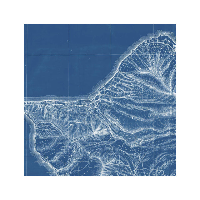 OAHU Hawaii Map - Foundry