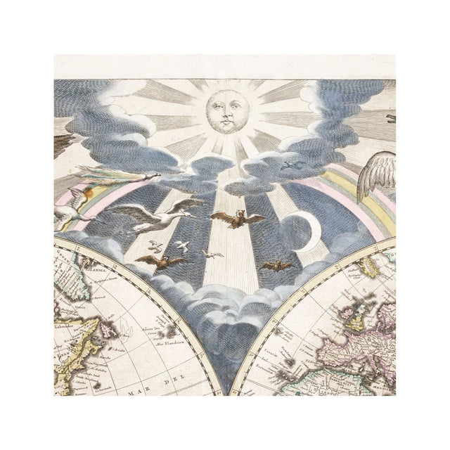 OLD WORLD HEMISPHERES Map - Foundry