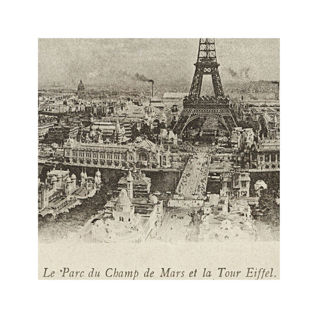 PANORAMA de PARIS Postcard - Foundry