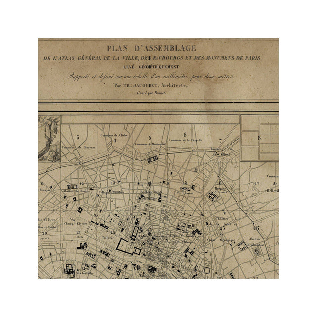 PARIS PLAN D' ASSEMBLAGE - Foundry