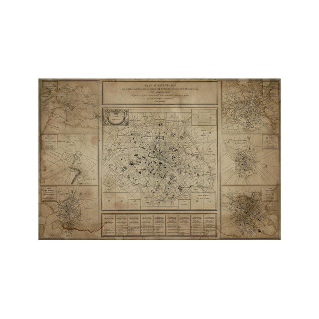 PARIS PLAN D' ASSEMBLAGE - Foundry