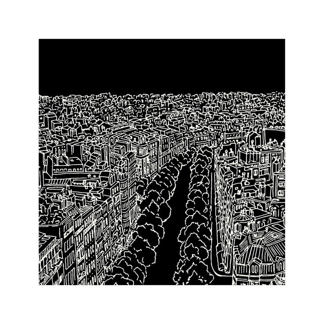 PARIS SKYLINE Illustration - Foundry
