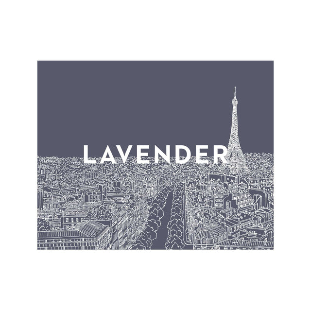 PARIS SKYLINE Illustration - Foundry