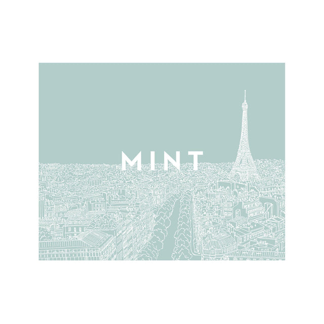 PARIS SKYLINE Illustration - Foundry