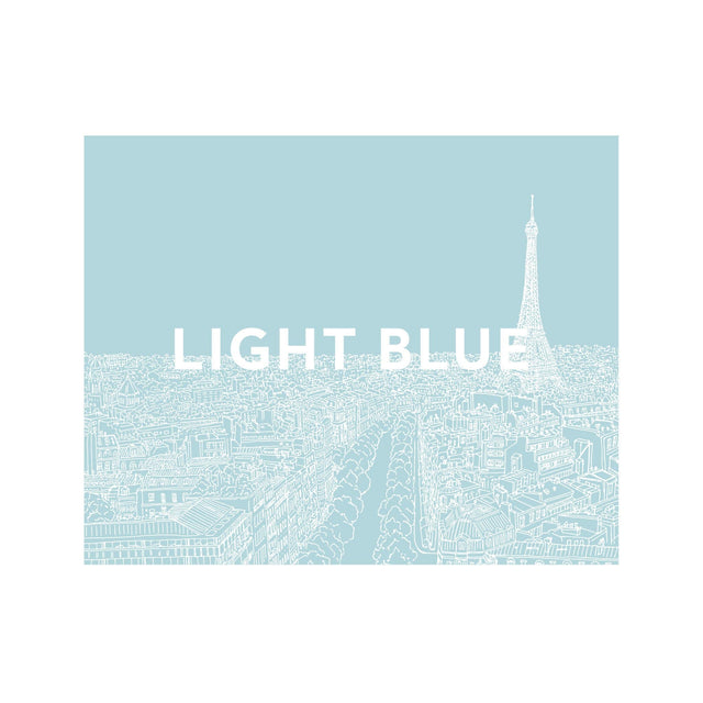 PARIS SKYLINE Illustration - Foundry