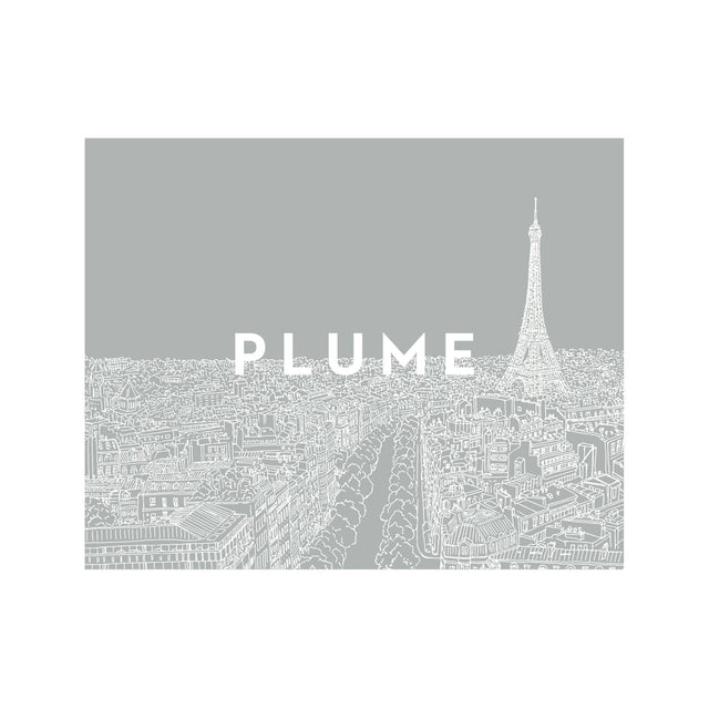 PARIS SKYLINE Illustration - Foundry