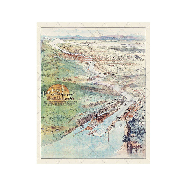 PORTLAND and the MANUFACTURING DISTRICT of WILLAMETTE FALLS - Foundry