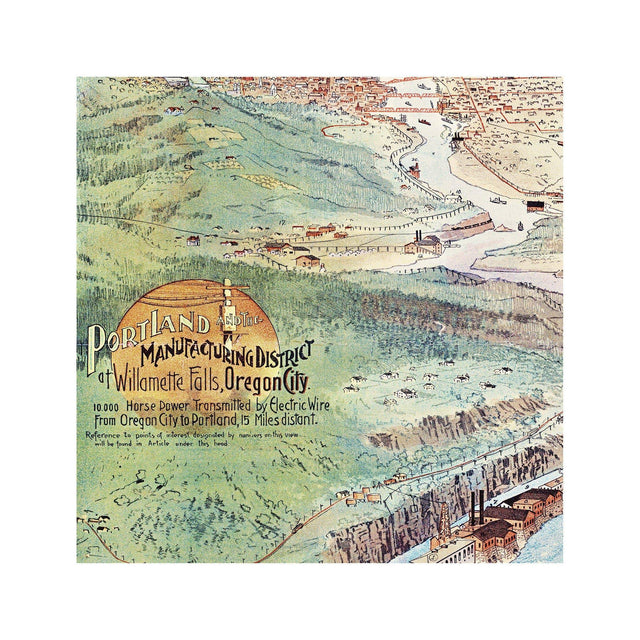 PORTLAND and the MANUFACTURING DISTRICT of WILLAMETTE FALLS - Foundry