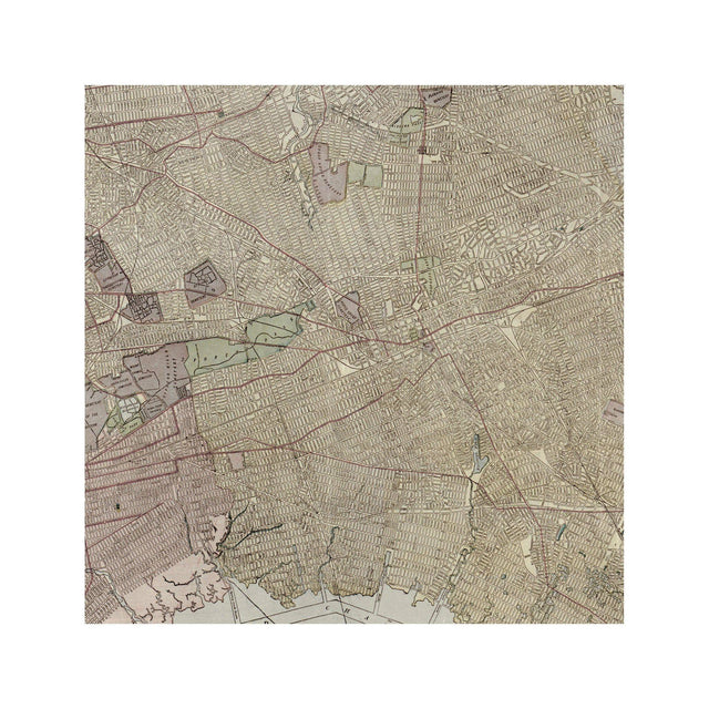QUEENS New York Map - Foundry