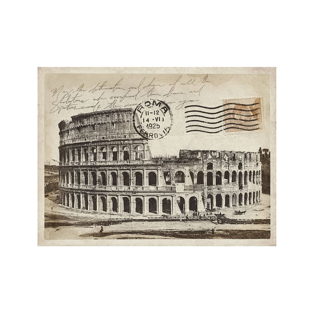 ROMAN COLOSSEUM Postcard - Foundry