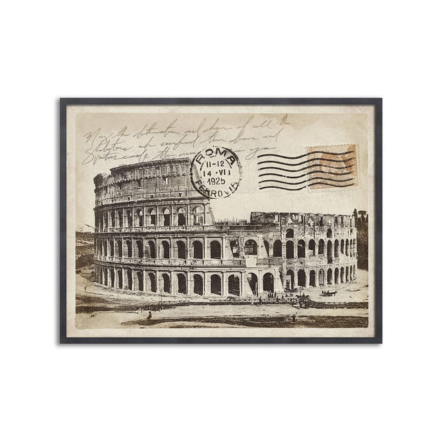 ROMAN COLOSSEUM Postcard - Foundry