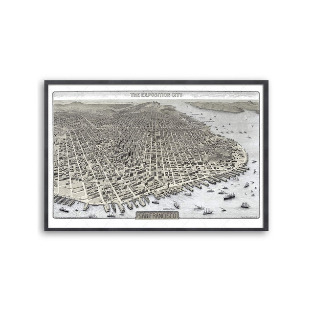 SAN FRANCISCO - The Exposition City - Foundry