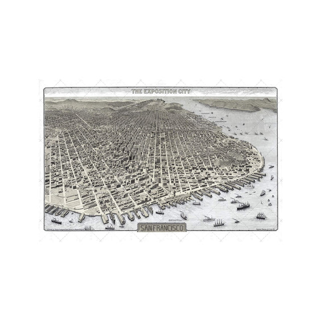 SAN FRANCISCO - The Exposition City - Foundry