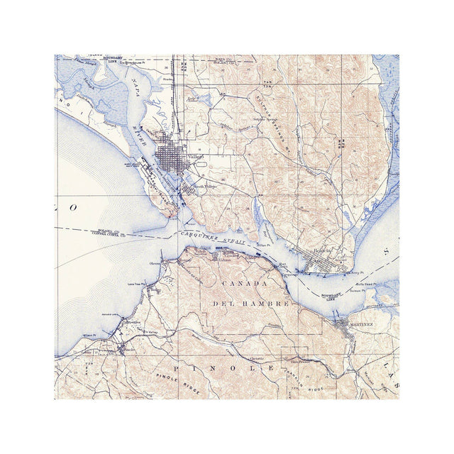 SAN FRANCISCO + VICINITY Map, 1915 - Foundry