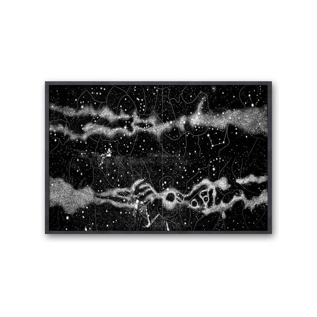 SPACE ELECTRICITY STAR Print - Foundry