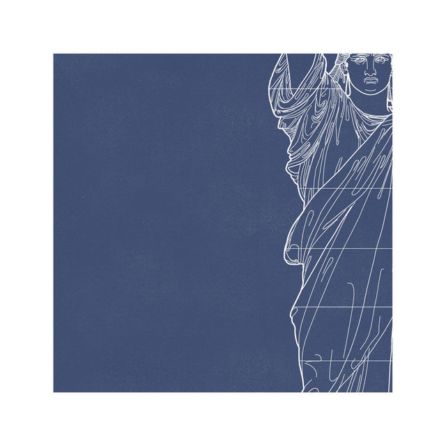 STATUE OF LIBERTY Elevation - Foundry