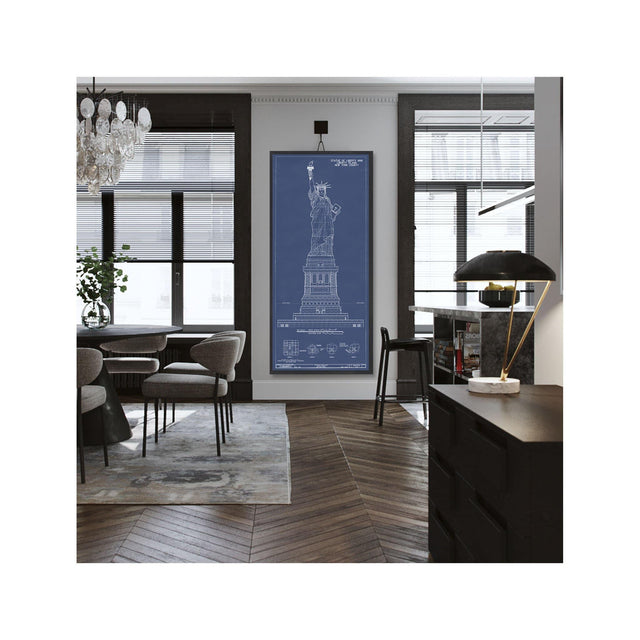 STATUE OF LIBERTY Elevation - Foundry