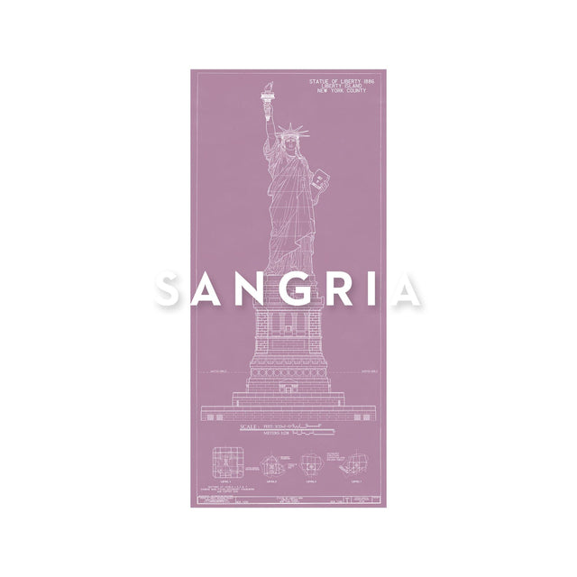 STATUE OF LIBERTY Elevation - Foundry