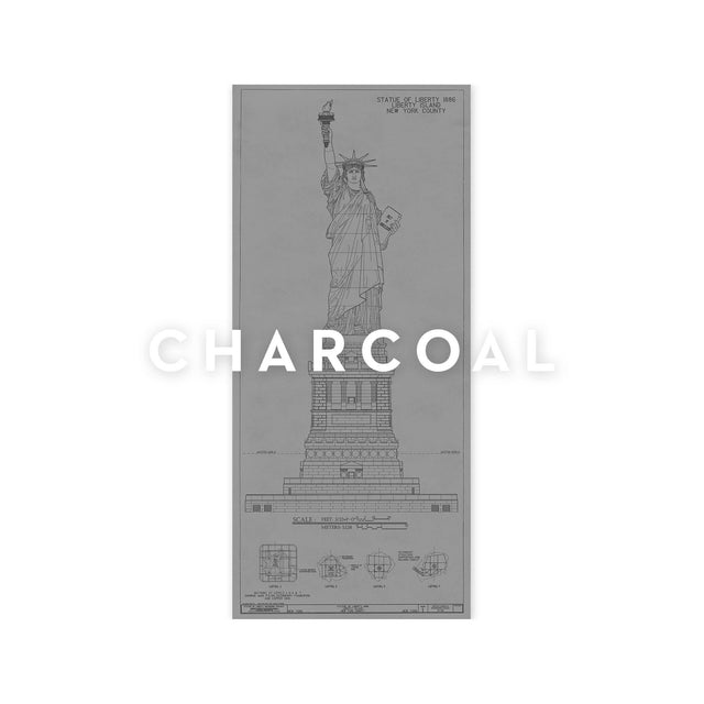 STATUE OF LIBERTY Elevation - Foundry