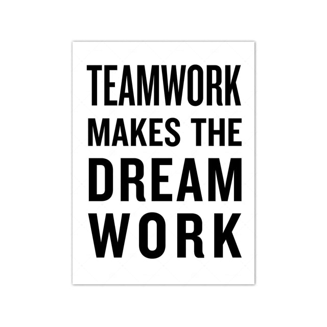 TEAMWORK MAKES the DREAM WORK - Foundry