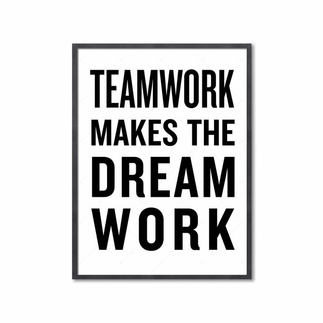 TEAMWORK MAKES the DREAM WORK - Foundry