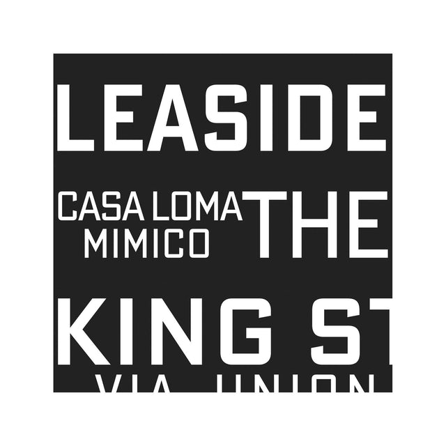 TORONTO CANADA Bus Scroll - LESLIEVILLE - Foundry