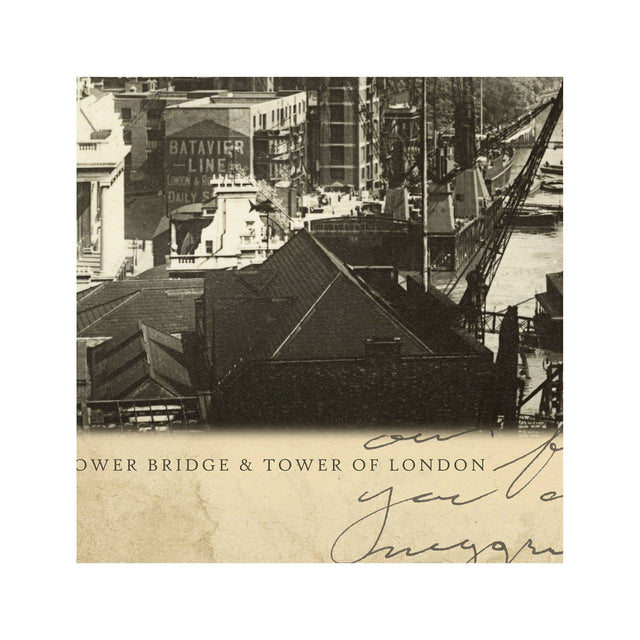 TOWER BRIDGE & TOWER of LONDON Postcard, 1945 - Foundry