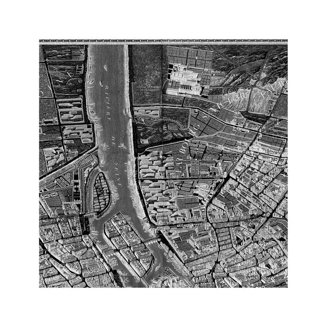 Turgot's 1739 PLAN de PARIS MAP - Foundry