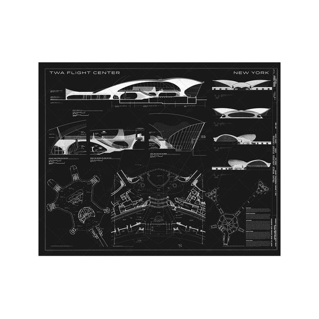 TWA FLIGHT CENTER Blueprint - Foundry