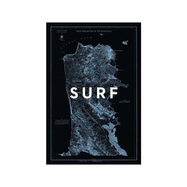 U.S. Coast Survey - SAN FRANCISCO PENINSULA, 1869 - Foundry