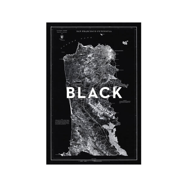U.S. Coast Survey - SAN FRANCISCO PENINSULA, 1869 - Foundry