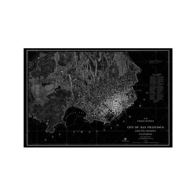 U.S. Coast Survey - SAN FRANCISCO & VICINITY - Foundry
