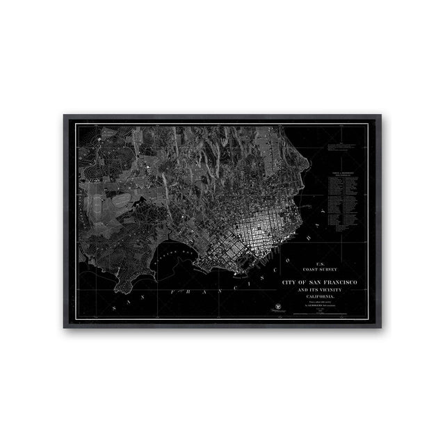 U.S. Coast Survey - SAN FRANCISCO & VICINITY - Foundry
