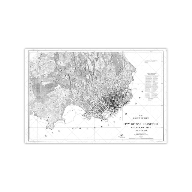 U.S. Coast Survey - SAN FRANCISCO & VICINITY - Foundry