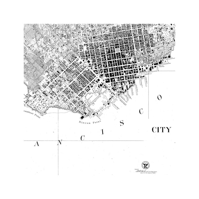 U.S. Coast Survey - SAN FRANCISCO & VICINITY - Foundry