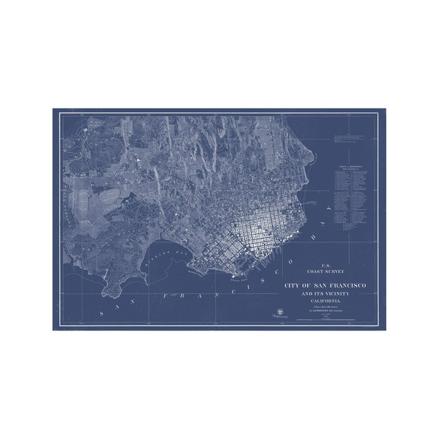 U.S. Coast Survey - SAN FRANCISCO & VICINITY - Foundry