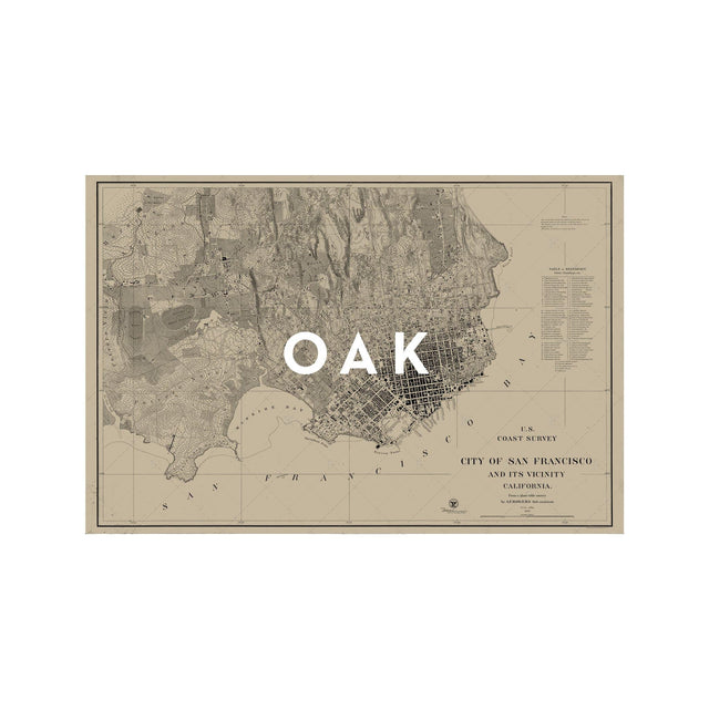 U.S. Coast Survey - SAN FRANCISCO & VICINITY - Foundry