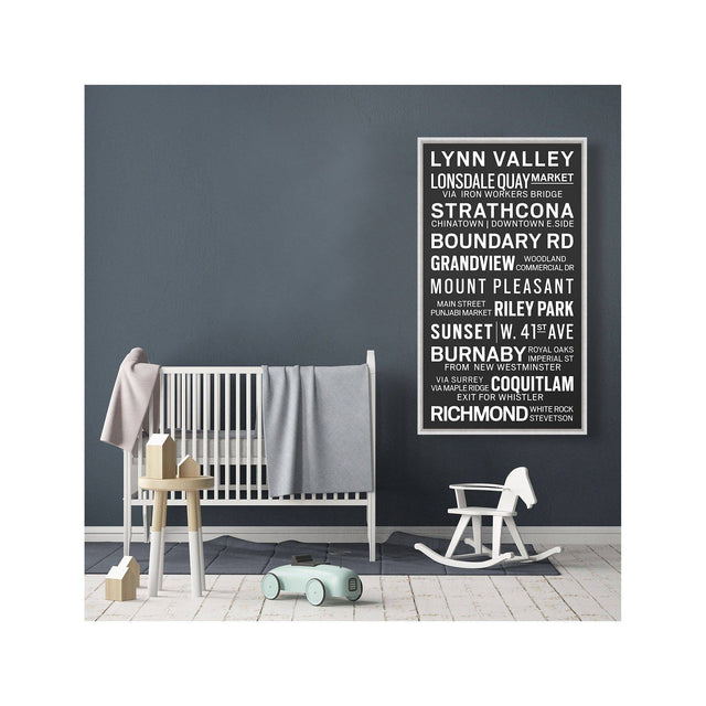VANCOUVER CANADA Bus Scroll - LYNN VALLEY - Foundry