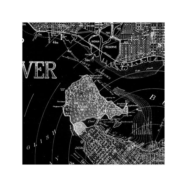 VANCOUVER Indexed Guide Map - SUBURBS - Foundry