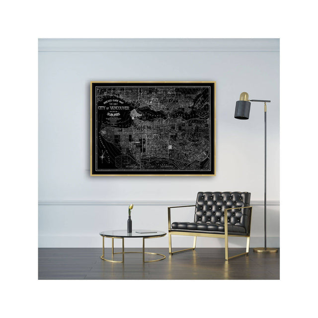 VANCOUVER Indexed Guide Map - SUBURBS - Foundry