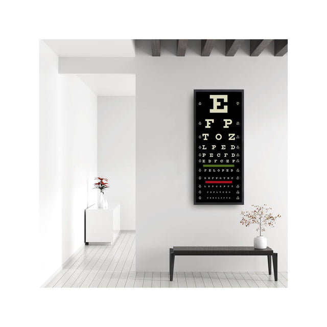 VISION CHART - "Letters" - Foundry