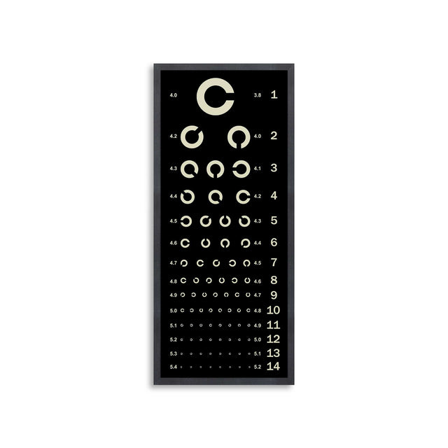 VISION CHART - "Tumbling C's" - Foundry