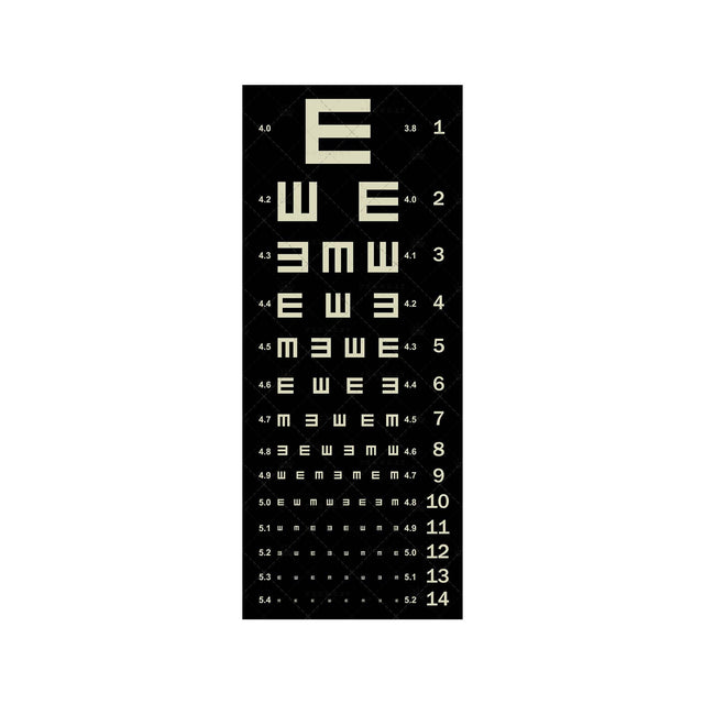 VISION CHART - "Tumbling E's" - Foundry